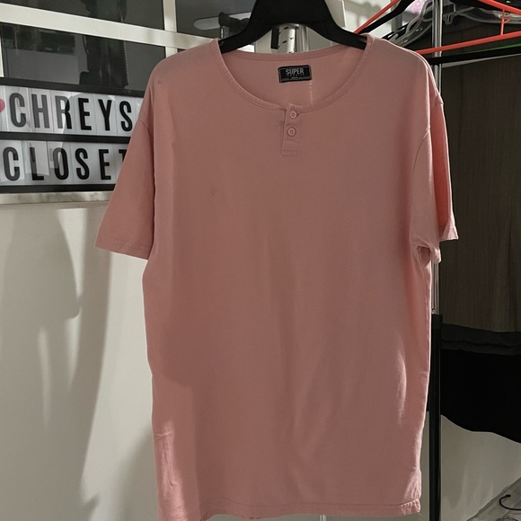 MR FANCY Hudley Pink Unisex Shirt